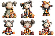 Cute Halloween Ragdoll PNG Clipart, an Illustration by DreamArtGraphic (Thumbnail 4 of 5)