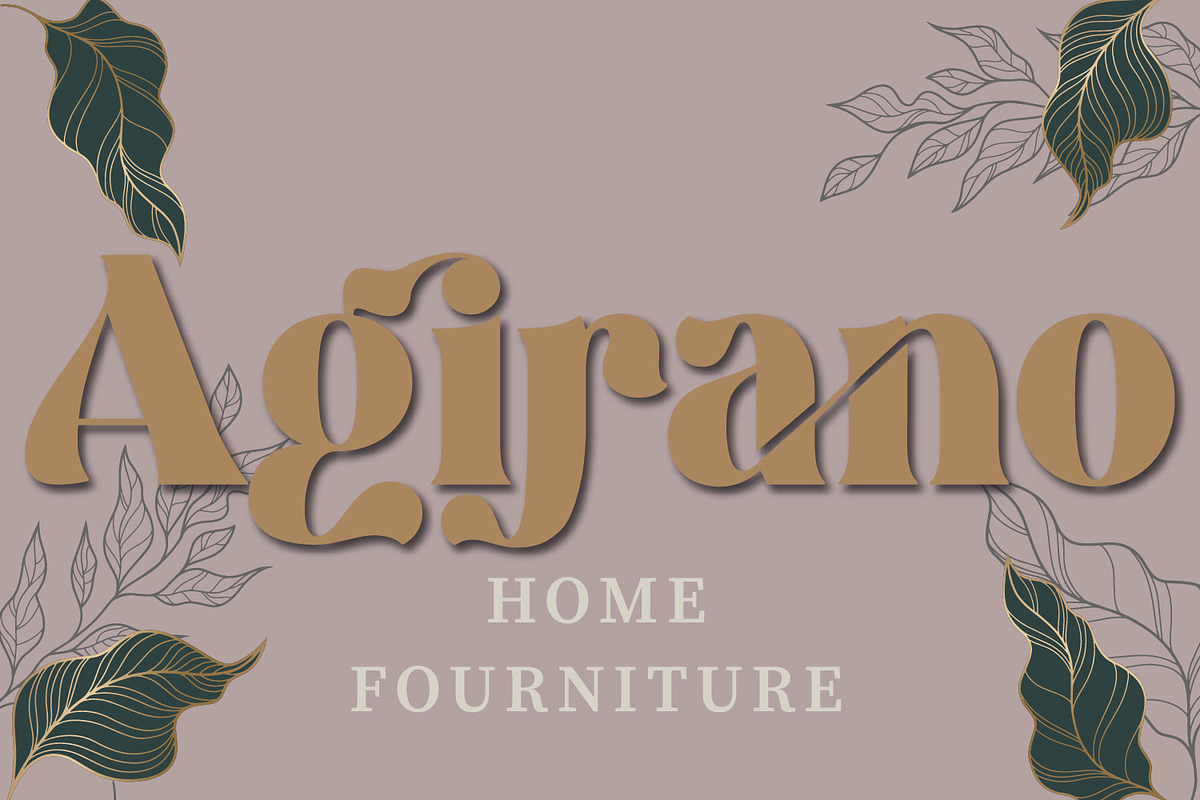 Kanilia | Modern Branding Font, a Serif Font by MchCrafter (Photo 5 of 12)