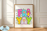 FRYAY Friday Teacher PNG, a Seasonal Illustration by Daily.Designs (Thumbnail 5 of 5)