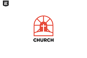 Church Line Logo, a Branding & Logo Template by ehaezer (Thumbnail 1 of 2)