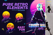 80s Retro Poster PS Action, an Action Add-On by IndWorks Design (Thumbnail 4 of 10)
