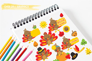 Thanksgiving Illustration Pack