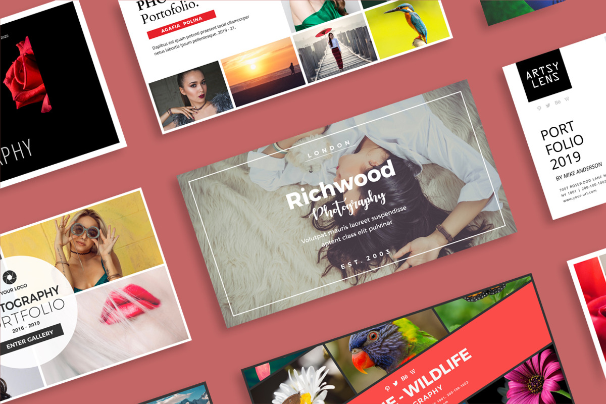 Photography Social Media Pack, a Social Media Template by Studio Siv (Photo 6 of 6)