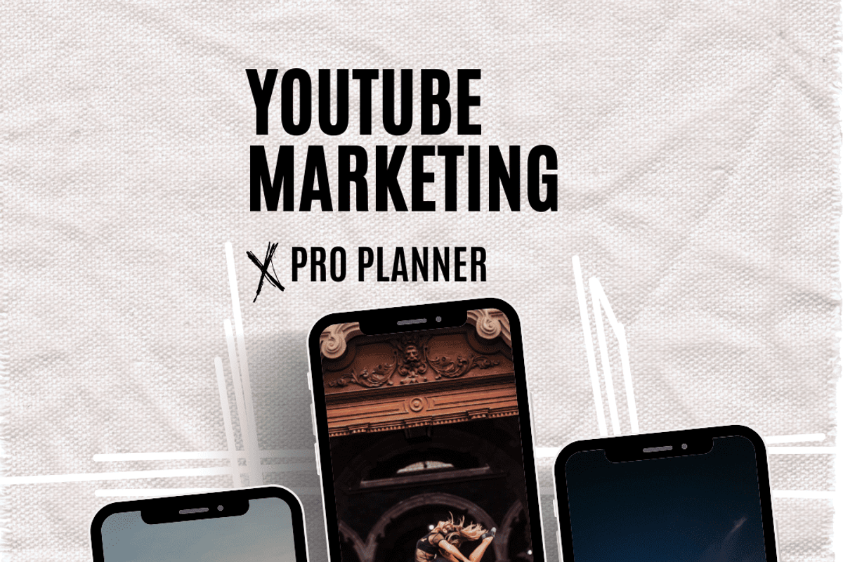 DFY Youtube Planner - PLR/MRR, a Social Media Template by Brand Your Biz Co. (Photo 2 of 10)
