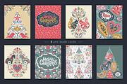 Christmas Scandinavian Ornaments, a Pattern Graphic by Molly art (Thumbnail 3 of 12)