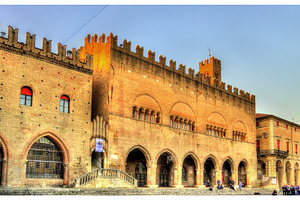 Palazzo dell'Arengo on Piazza Cavour in Rimini - Italy, an Architecture Photo by Leonid Andronov