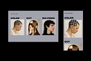 Hair Salon Website - Wix Template, a Wix Template by Ira Banana Studio (Thumbnail 5 of 11)