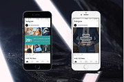 Instagram Posts Templates, a Templates & Theme by Carlos Fernando (Thumbnail 4 of 8)