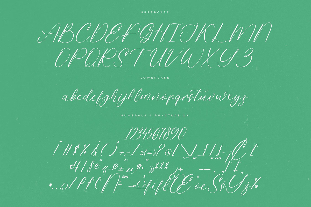 Sweetys Tasteria Modern Freestyle, a Script Font by Letterena Studios Script (Photo 13 of 15)