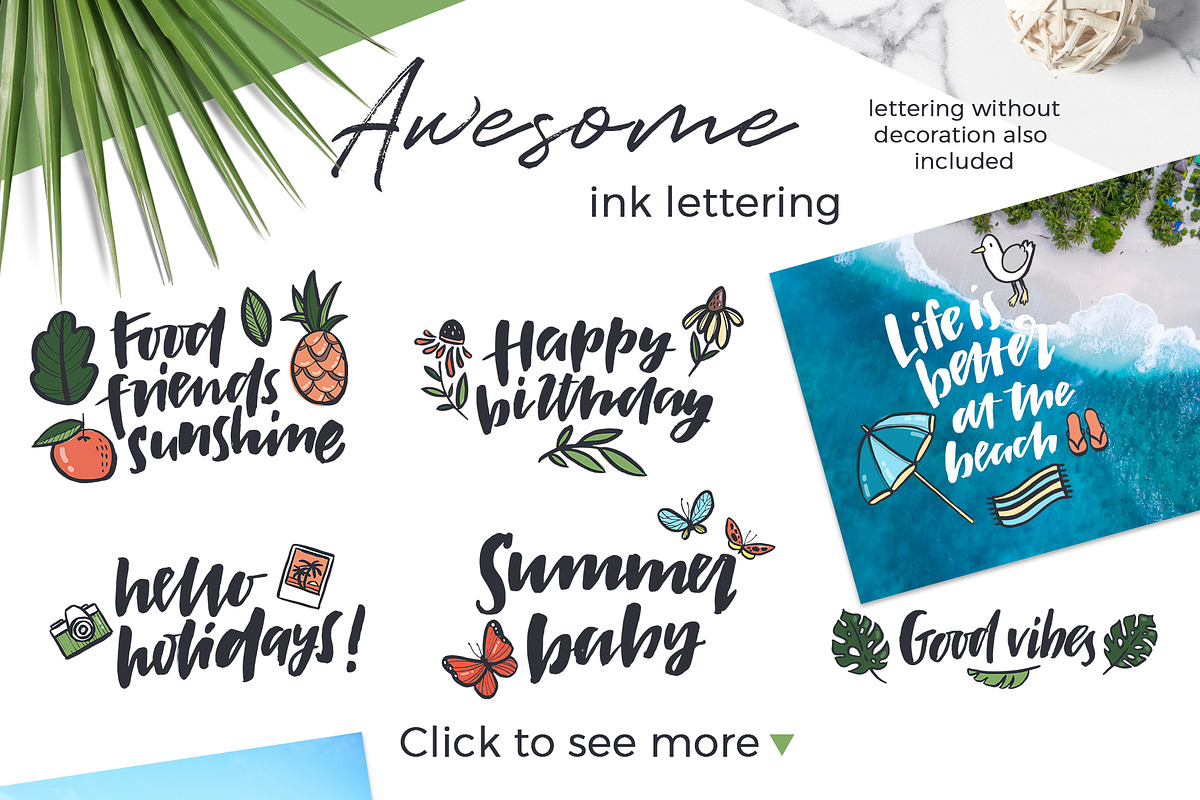 Summer fun - ink design creator, an Object Graphic by Beauty Drops (Photo 4 of 9)