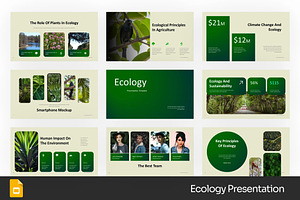 Ecology Environment GSlides, PPoint, a Presentation Template by Fit-tee