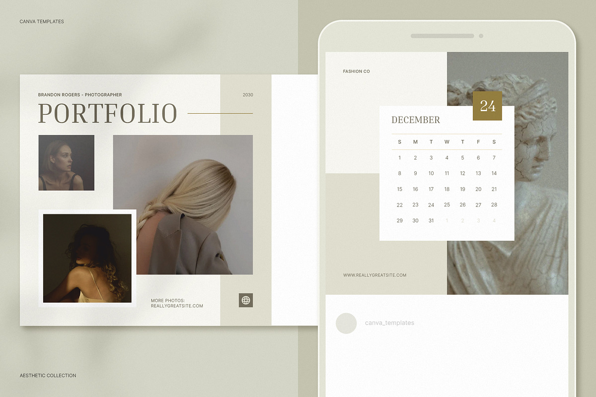 Instagram Posts Canva Templates, a Social Media Template by Vasya Kobelev (Photo 5 of 8)