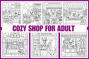 Cozy Shop For Adults, an Animal Illustration by Coco Bloom (Thumbnail 1 of 3)