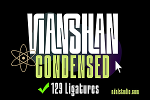 Vianshan – Condensed Font