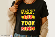 Fight For Your Right T-Shirt Design, a Seasonal Illustration by mh_arif (Thumbnail 2 of 3)