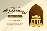 Mushym Arabic Typeface, a Sans Serif Font by alit design (Thumbnail 2 of 23)