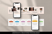 Feelings Wheel Instagram Canva, a Templates & Theme by Miri Campbell (Thumbnail 4 of 9)
