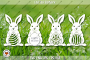 Easter Bunny Collection,Floral Bunny, an Animal Illustration by Digital_Craftyfox (Thumbnail 11 of 20)