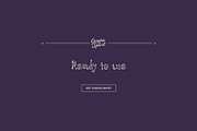 Doodlemyst Mystical Doodle Font, a Handwritten Font by Graphic Spirit (Thumbnail 8 of 8)