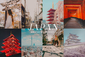 15 Japan Lightroom Presets