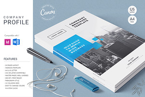 Brochure | Canva | Docx | InDesign