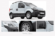 Small Commercial Vehicle Mockup, a Mockup by Vector Room (Thumbnail 2 of 2)