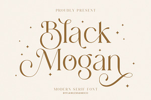 Mogan-Modern Serif Font