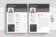 Professional Resume CV Template, a Resume Template by Blackcloud_Creations (Thumbnail 4 of 8)