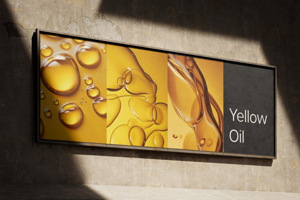 Yellow oil. 48 images, a Healthcare Illustration by Handmadefont (Photo 8 of 12)