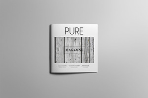 Minimal Square Magazine Template II