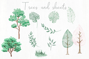 Watercolor Safari Clipart, an Illustration by Lolytop Studio (Thumbnail 2 of 8)
