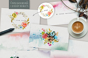 Designer's watercolor bundle, a Decorative Illustration by ARSCOR (Thumbnail 3 of 4)