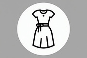 Fashion Dress Silhouettes Set, an Illustration by musafir_fashion (Thumbnail 14 of 20)