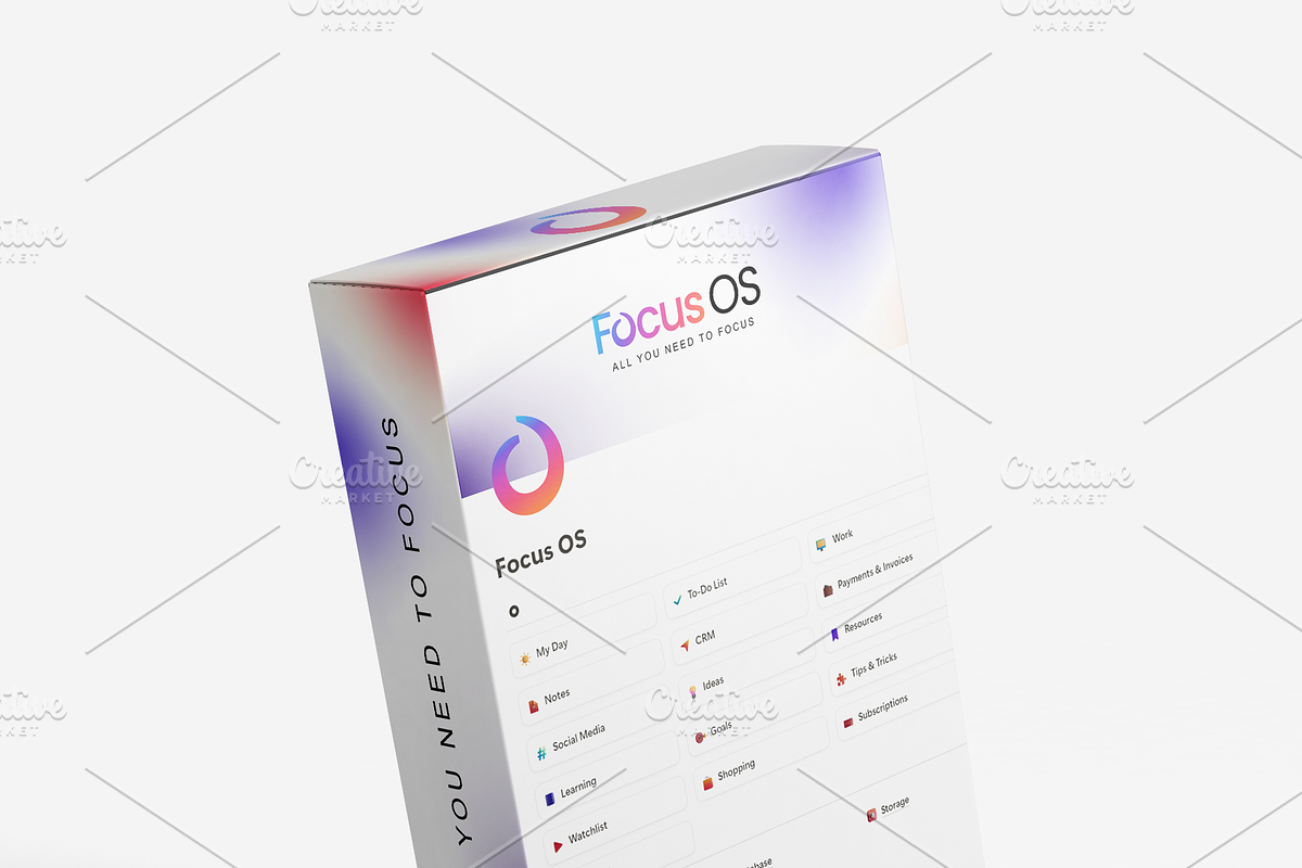 Focus OS - A Designer's Workspace, a Templates & Theme by rohankumarpro (Photo 2 of 6)