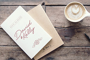 Spindrift Handwriting Script 4 Fonts, a Script Font by Nathan Brown (Thumbnail 4 of 9)