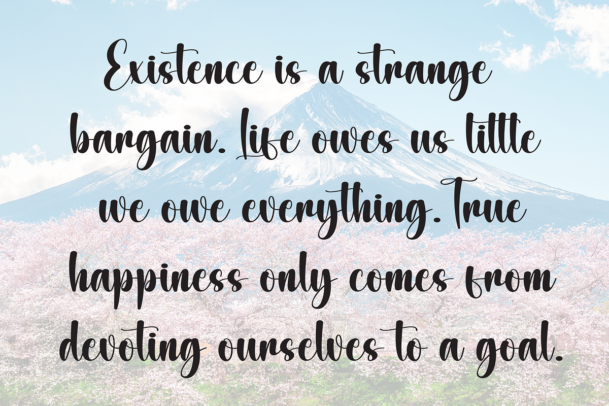 Boat Banana | Script Font, a Handwritten Font by Scratchones (Photo 6 of 8)