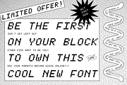 Tickerbit Pixel Font, a Sans Serif Font by That That Creative (Thumbnail 9 of 9)