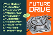 Digital Galaxy Futuristic Font, a Sans Serif Font by timelesstype.co (Thumbnail 5 of 20)