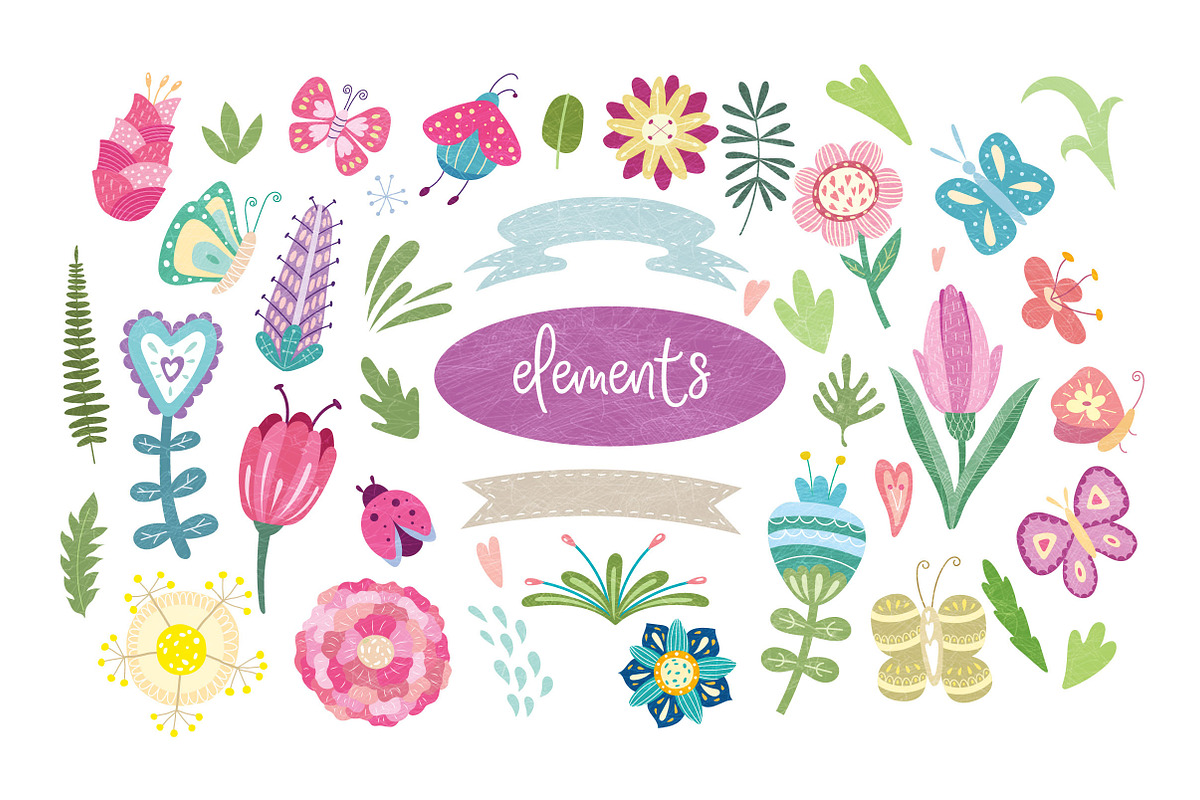 Flower joy!, a Decorative Illustration by natamastery (Photo 5 of 9)