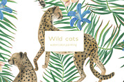 Wild cats, a Pattern Graphic by ramika (Thumbnail 1 of 3)