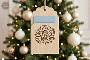 Christmas Card Holders SVG Bundle, a Decorative Illustration by svgocean (Thumbnail 25 of 25)