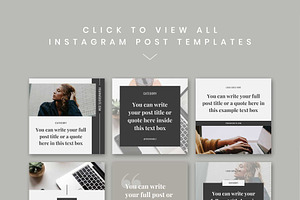 Unearth Instagram Post Templates