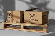 Box Mockup For Branding, an Advertising Mockup by bimockup (Thumbnail 3 of 6)