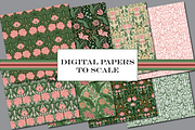 William Morris Patterns Floral, a Pattern Graphic by RachelStudio (Thumbnail 7 of 10)