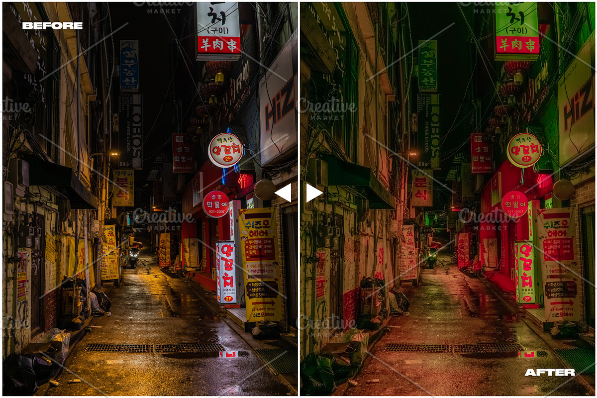 CYBERPUNK 2024 FILM LIGHTROOM PRESET, a Preset Add-On by ASDF Graphics (Photo 4 of 9)
