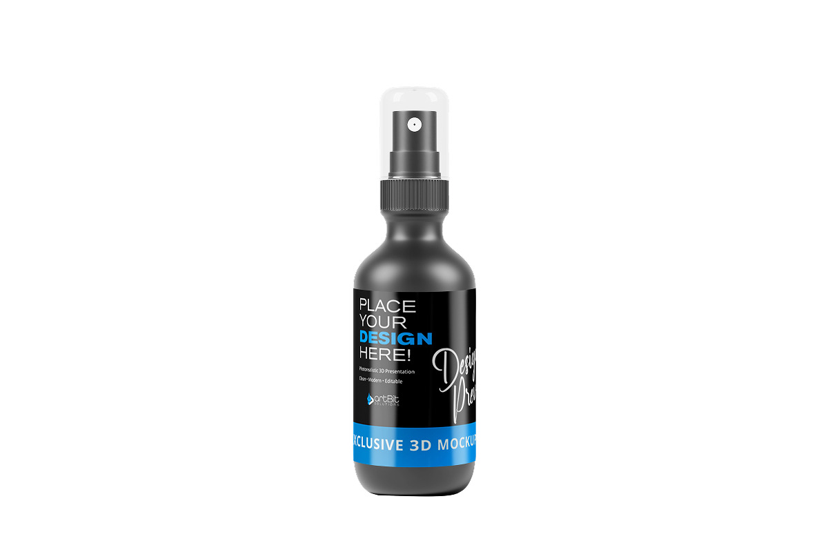 Cosmetic Bottle Mockup Combo, a Packaging Mockup by artBit Design Studio (Photo 4 of 4)