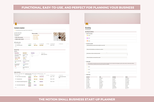 Notion Template Business Planner