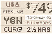 Middlecase, a Font by HeadFirst (Thumbnail 9 of 10)