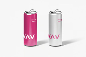 Soda Can Mockup, a Product Mockup by zpackcreative