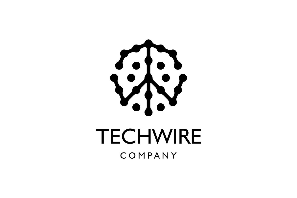 Letter T W Tech Dots Logo, a Branding & Logo Template by Buqancreative (Photo 3 of 4)